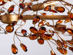 Fiore Delicate Petals Linear Chandelier