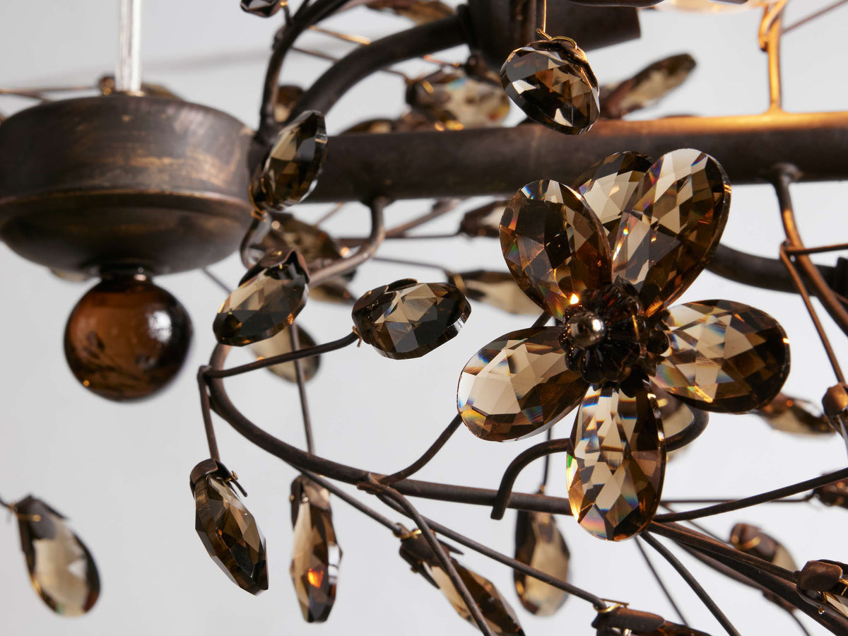 Fiore Delicate Petals Linear Chandelier