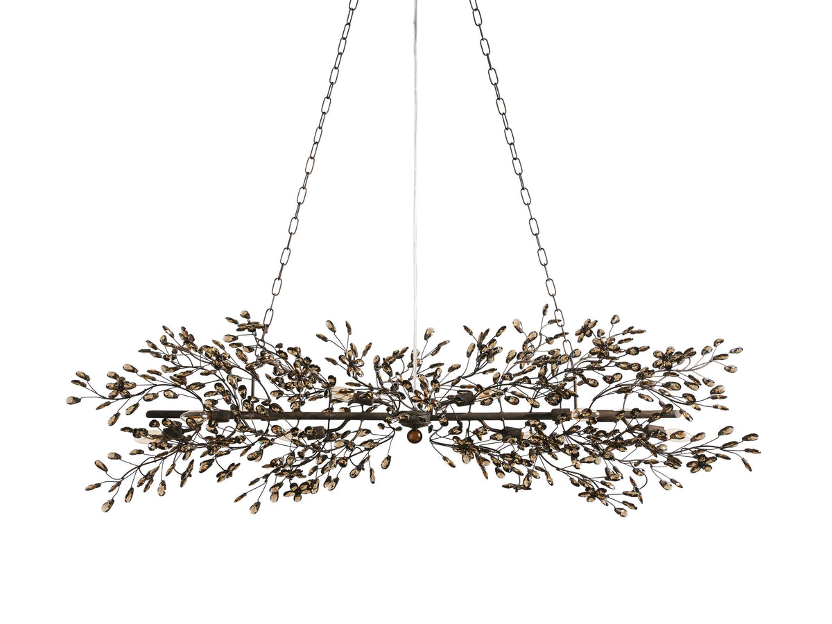 Fiore Delicate Petals Linear Chandelier