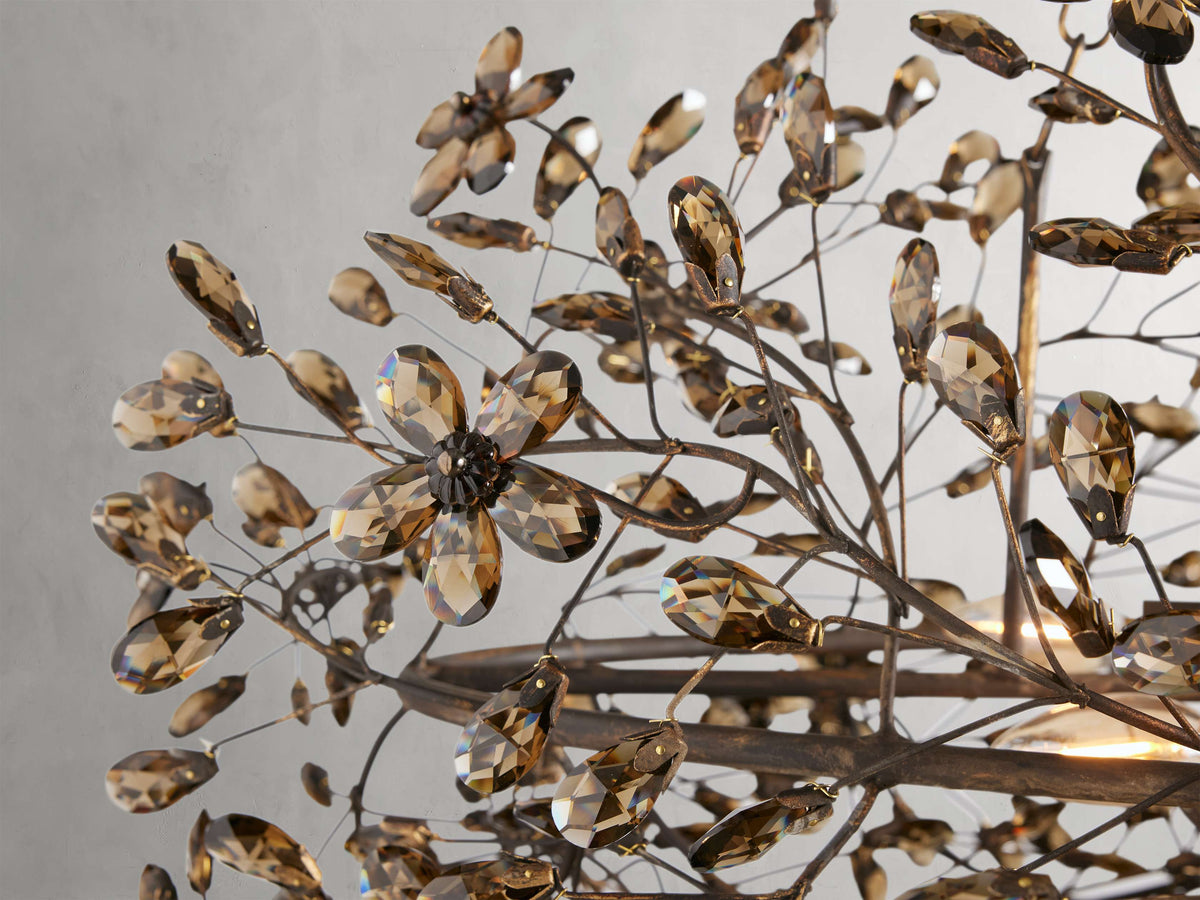 Fiore Delicate Petals Oval Chandelier