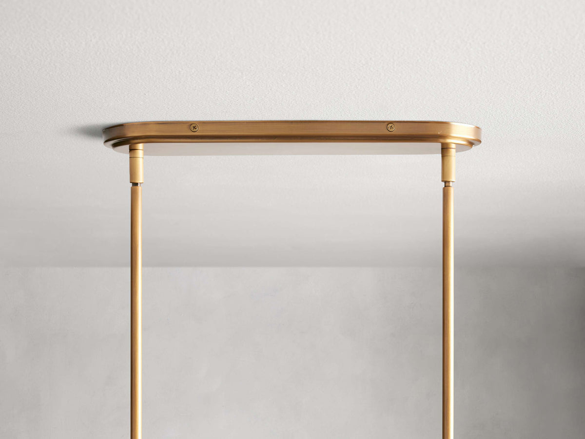 Theron Cone Cluster Linear Chandelier
