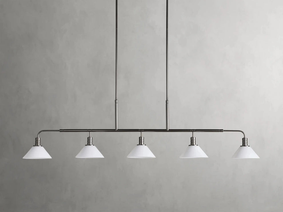 Theron Cone Cluster Linear Chandelier