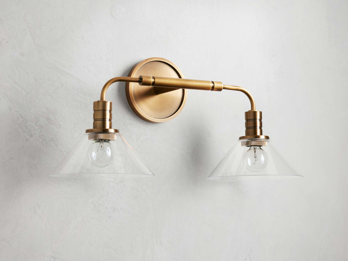 Theron Cone Cluster Wall Sconce