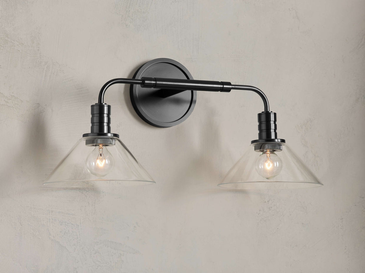 Theron Cone Cluster Wall Sconce