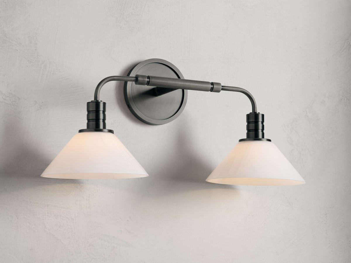 Theron Cone Cluster Wall Sconce