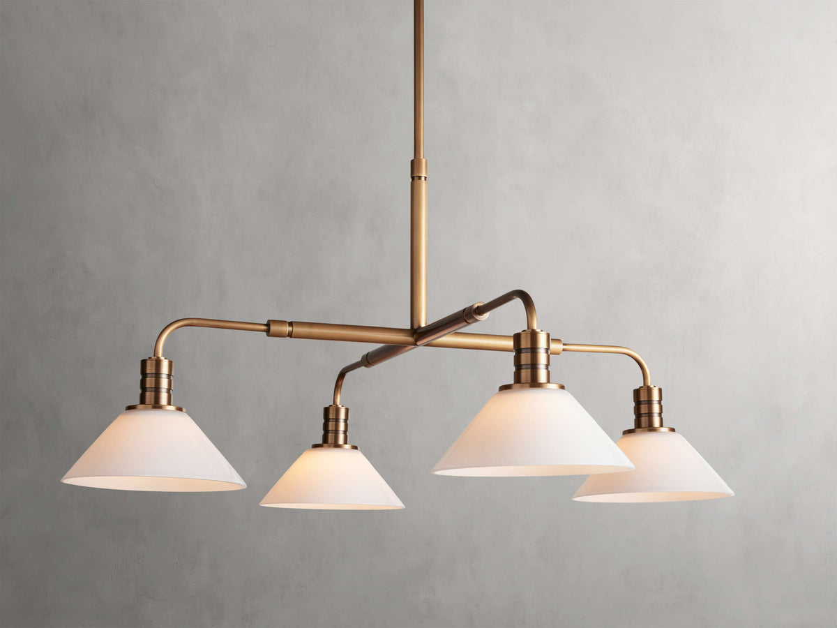 Theron Cone Cluster Round Chandelier