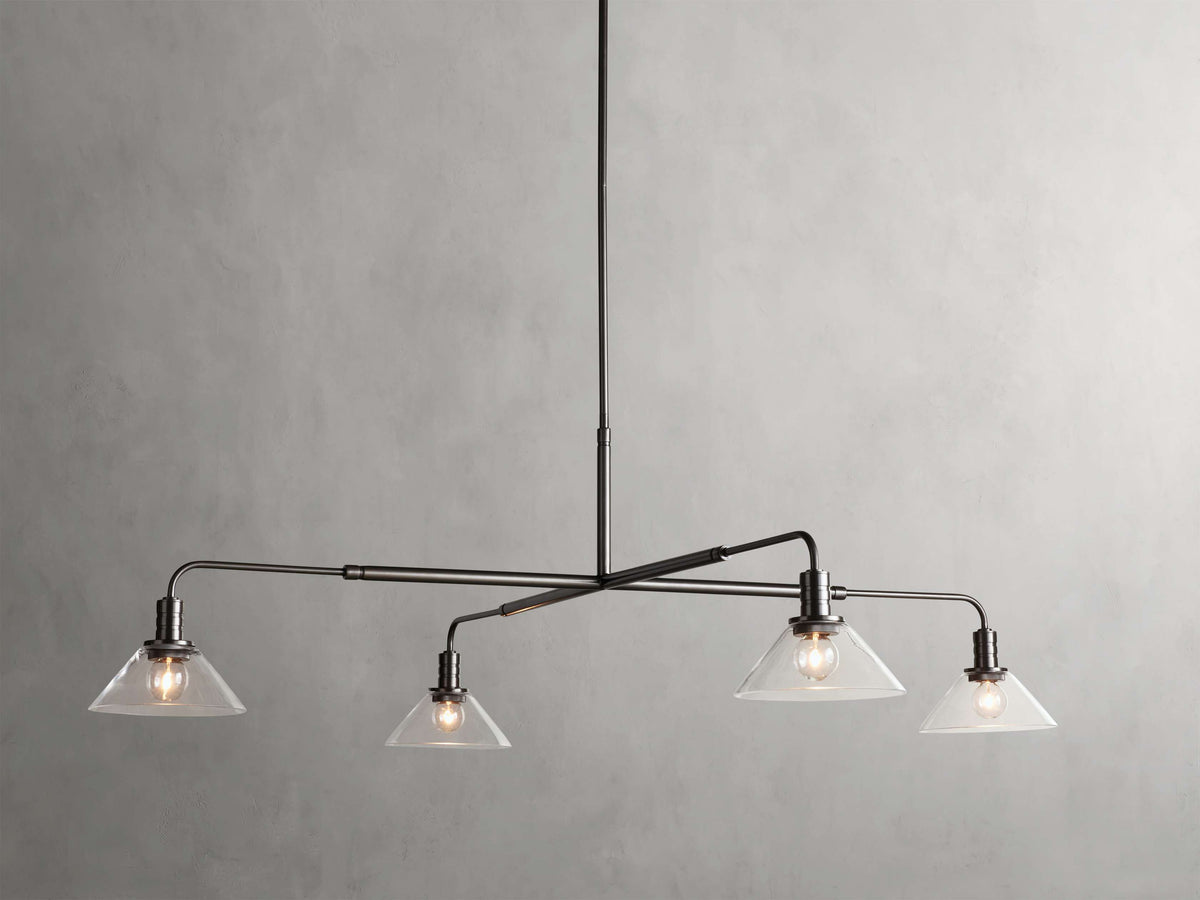 Theron Cone Cluster Round Chandelier