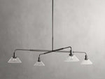 Theron Cone Cluster Round Chandelier