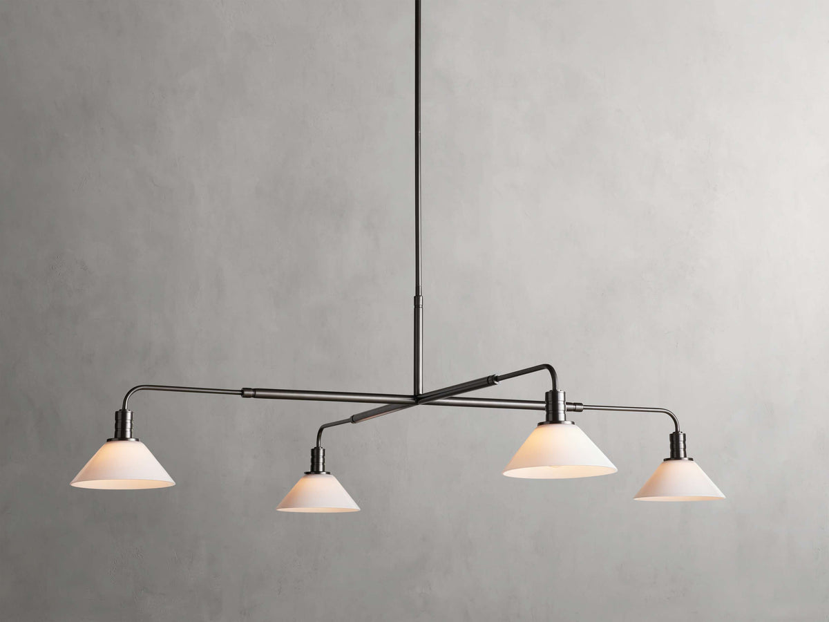 Theron Cone Cluster Round Chandelier
