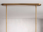 Rhodes Midcentury Torch Linear Chandelier