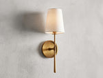 Rhodes Midcentury Torch Wall Sconce