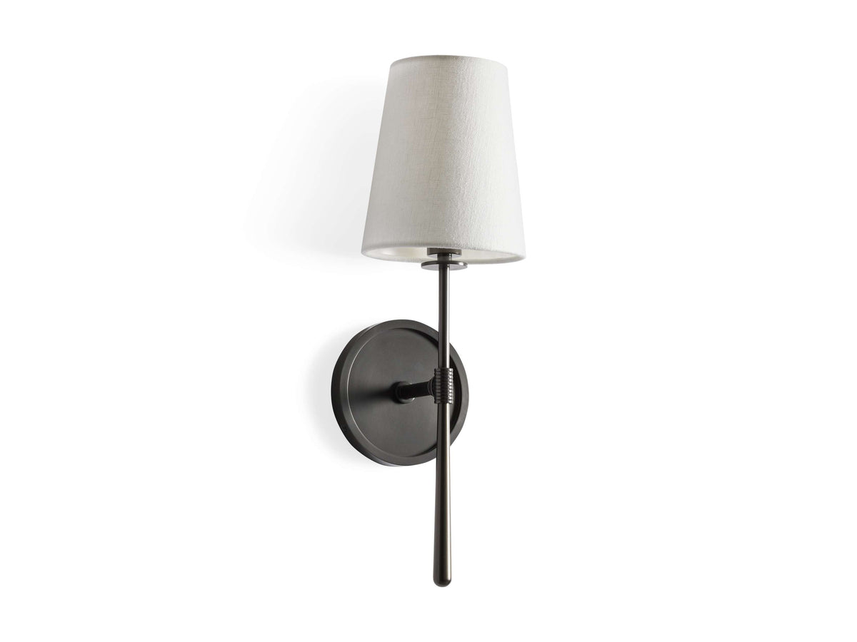 Rhodes Midcentury Torch Wall Sconce