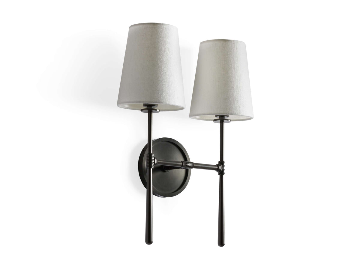 Rhodes Midcentury Torch Wall Sconce
