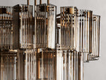 Delsie Vintage Glass Round Chandelier