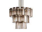 Delsie Vintage Glass Round Chandelier