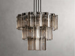 Delsie Vintage Glass Round Chandelier