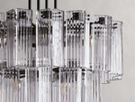 Delsie Vintage Glass Round Chandelier