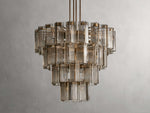 Delsie Vintage Glass Round Chandelier