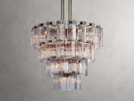 Delsie Vintage Glass Round Chandelier
