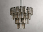 Delsie Vintage Glass Round Chandelier