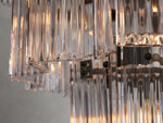 Delsie Vintage Glass Round Chandelier
