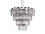 Delsie Vintage Glass Round Chandelier