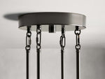 Delsie Vintage Glass Round Chandelier