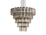 Delsie Vintage Glass Round Chandelier