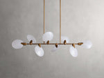 Lyla Foliated Vein Linear Chandelier