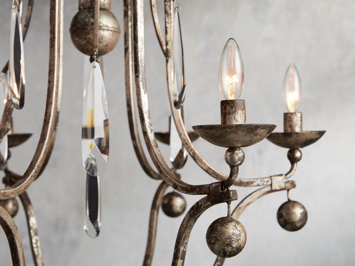 Bonita Dramatic Lacquer Chandelier