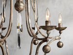 Bonita Dramatic Lacquer Chandelier