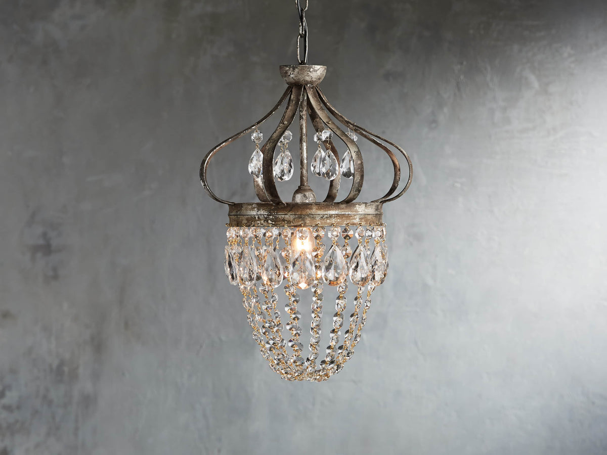 Fotini Patina Crown Chandelier