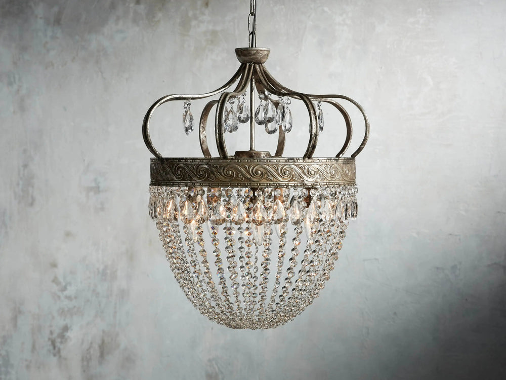 Fotini Patina Crown Chandelier