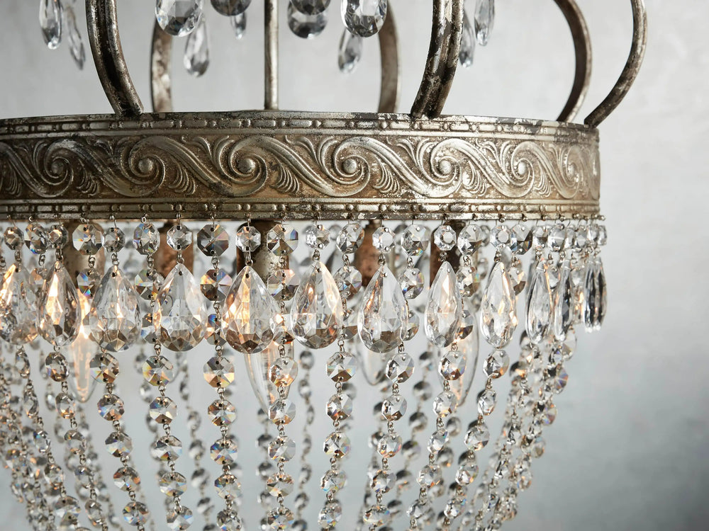 Fotini Patina Crown Chandelier