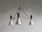 Ramsey Fabric Vintage Round Chandelier