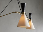 Ramsey Fabric Vintage Round Chandelier