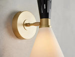 Ramsey Fabric Vintage Wall Light