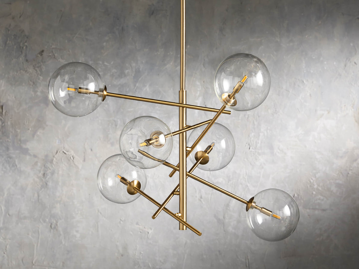 Roscoe Handblown Globe Chandelier