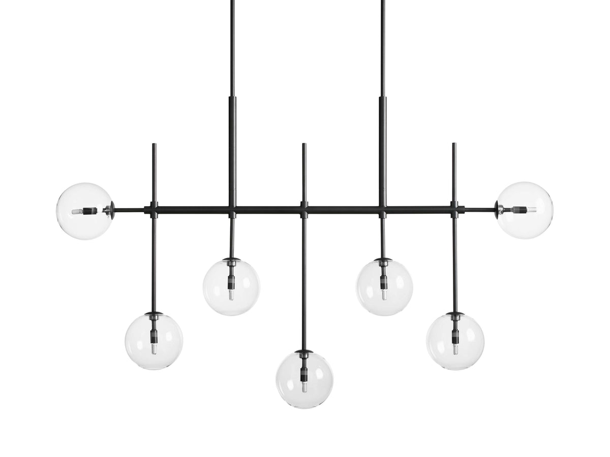 Roscoe Handblown Globe Linear Chandelier