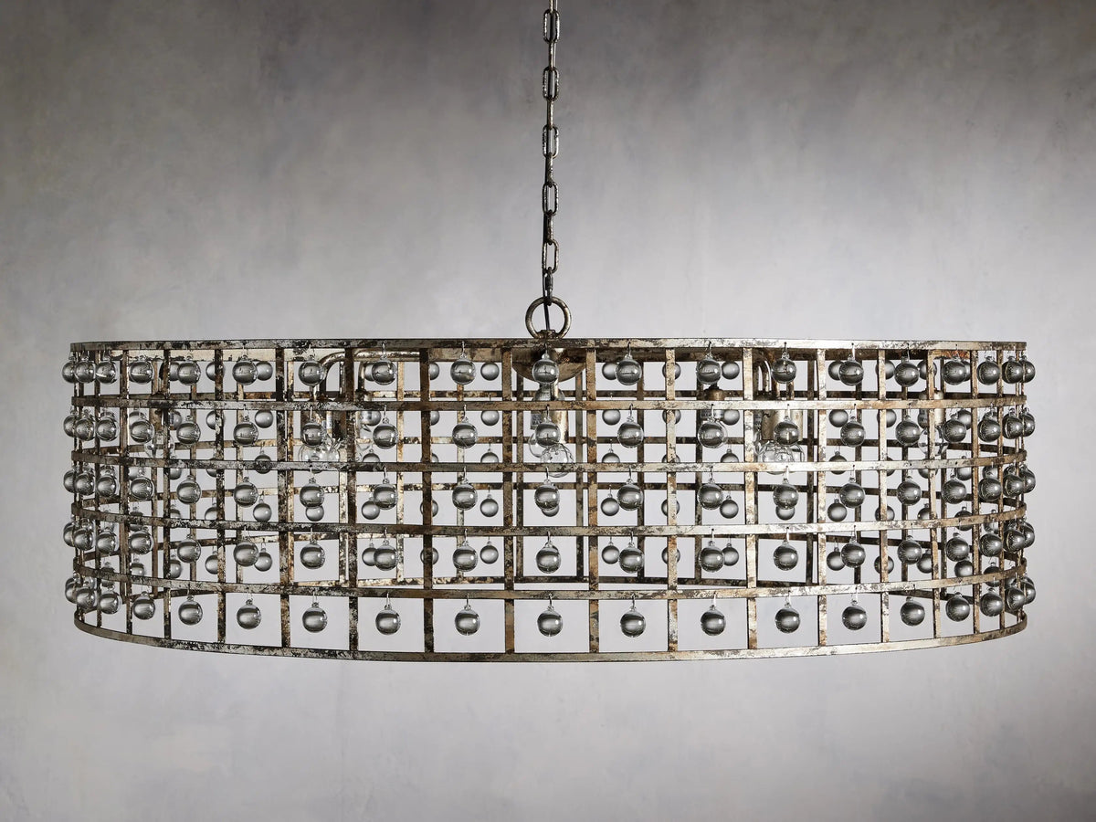 La Cage Astral Forge Round Chandelier