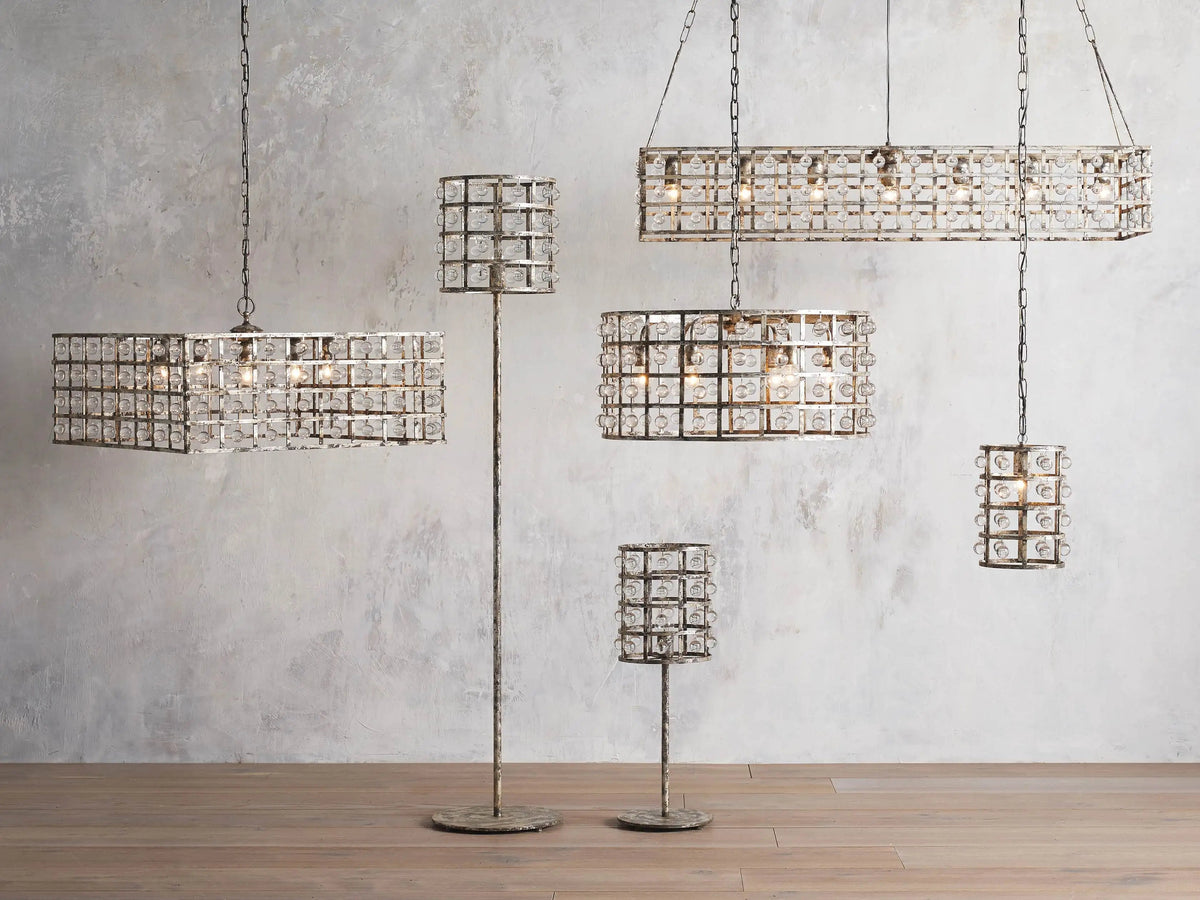 La Cage Astral Forge Round Chandelier