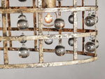 La Cage Astral Forge Oval Chandelier