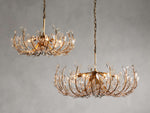 Adela Floral Crystal Chandelier