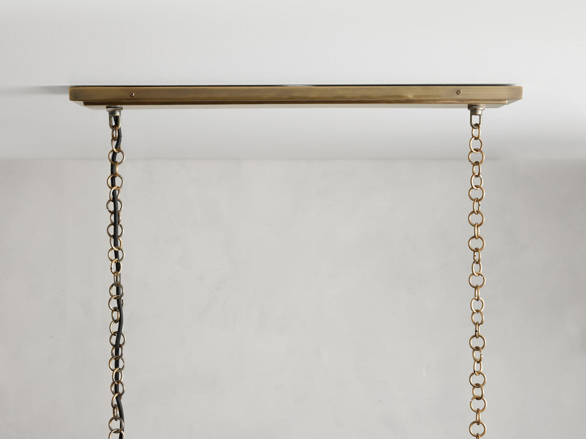 Holt Minimal Frame Linear Chandelier