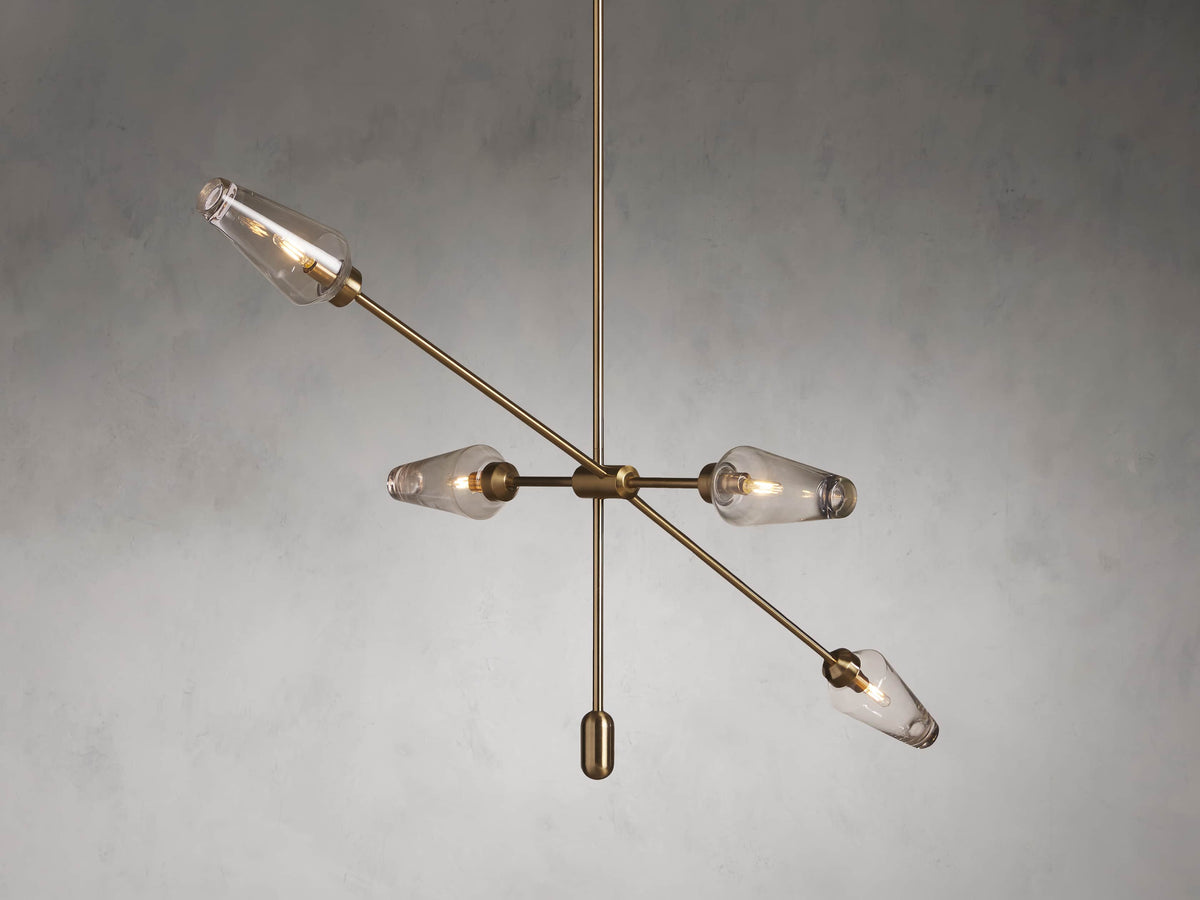 Arrow Minimal Focal Chandelier