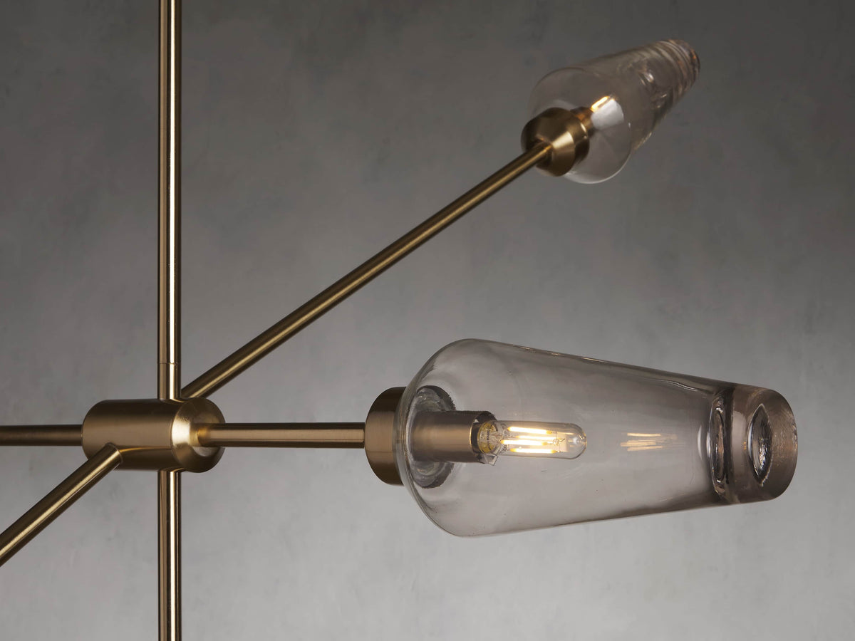 Arrow Minimal Focal Chandelier