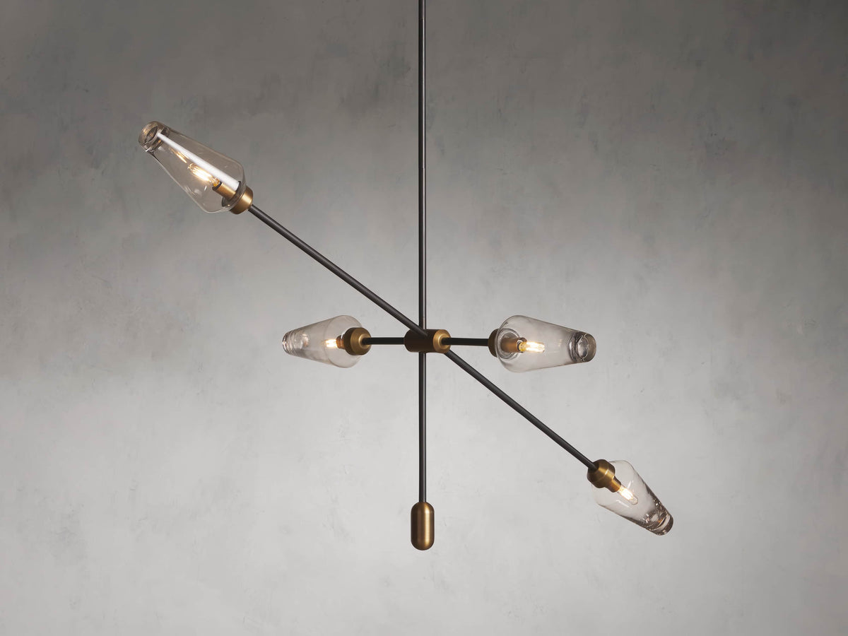 Arrow Minimal Focal Chandelier