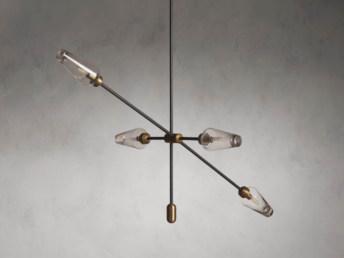 Arrow Minimal Focal Chandelier