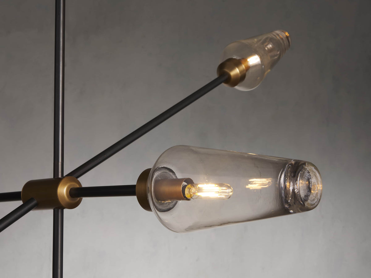 Arrow Minimal Focal Chandelier