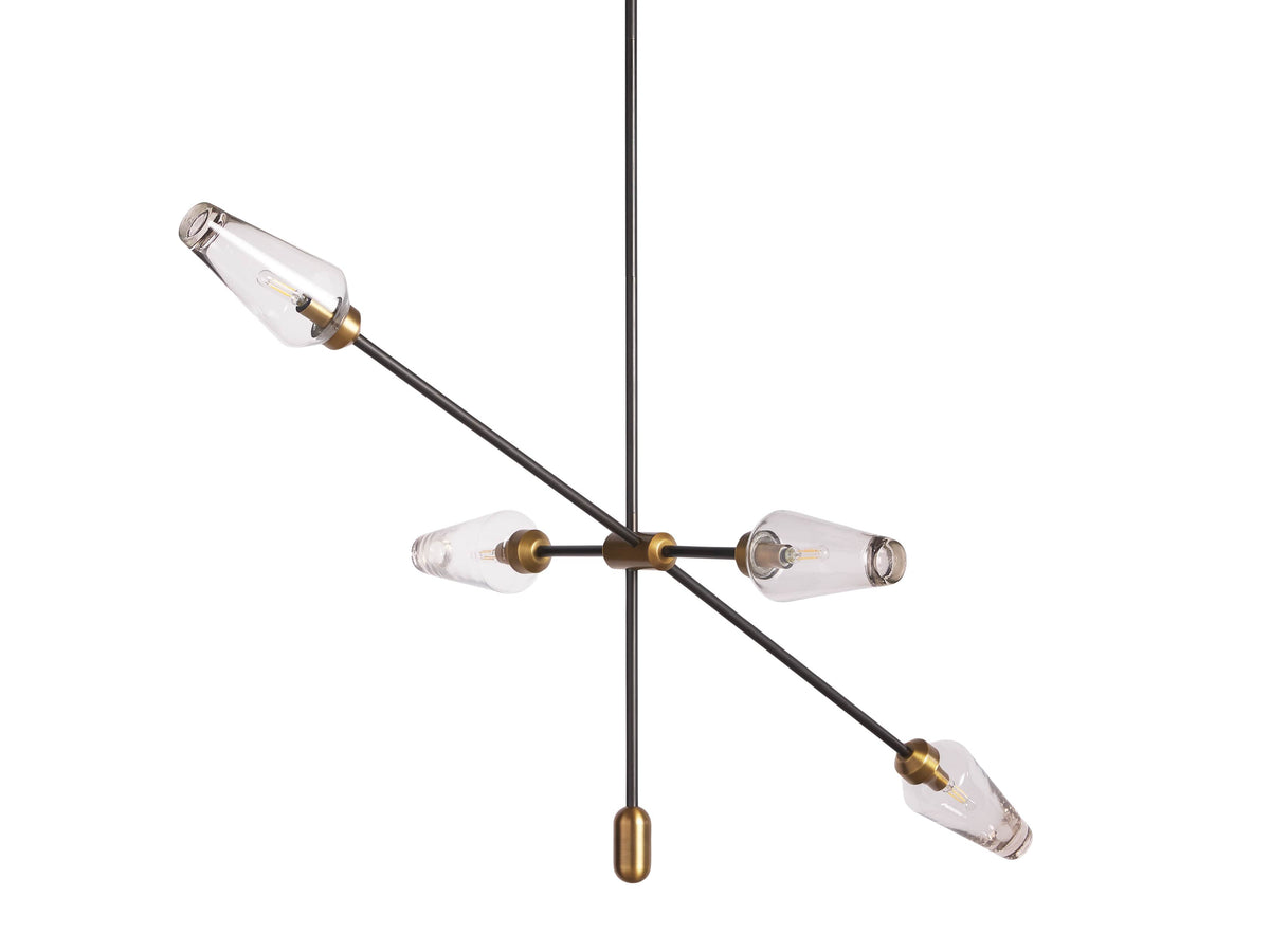 Arrow Minimal Focal Chandelier